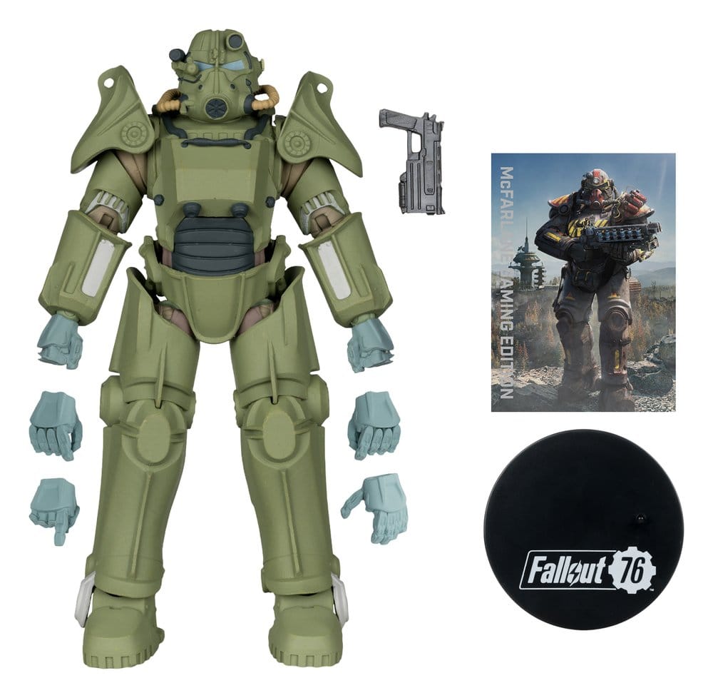 Fallout 76 Gaming Edition Actionfigur T-45 Military Armor (Red Platinum Edition) 20 cm - Preorder - ETA: 01.08.2026