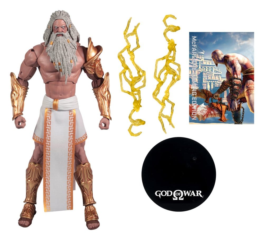 God of War McFarlane Gaming Edition Actionfigur Zeus 18 cm - Preorder - ETA: 17.12.2026