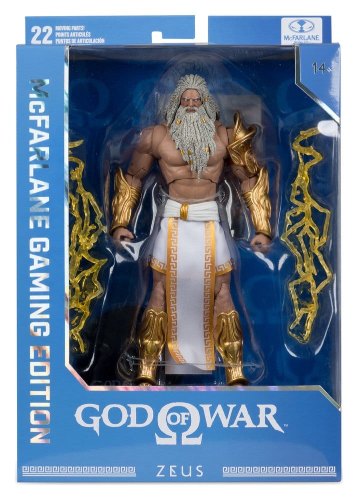 God of War McFarlane Gaming Edition Actionfigur Zeus 18 cm - Preorder - ETA: 17.12.2026