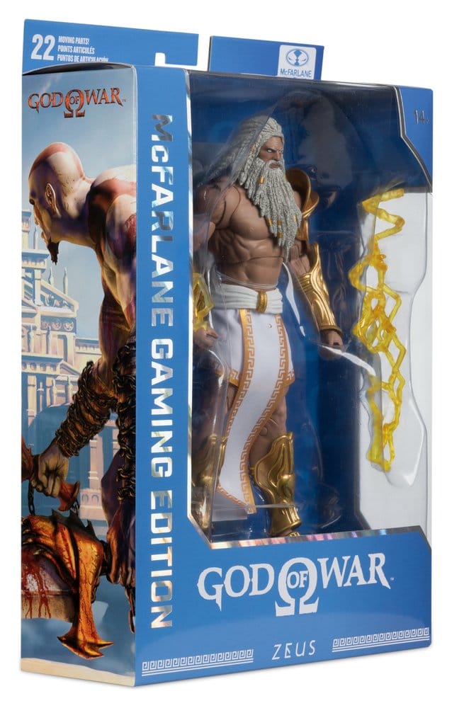 God of War McFarlane Gaming Edition Actionfigur Zeus 18 cm - Preorder - ETA: 17.12.2026
