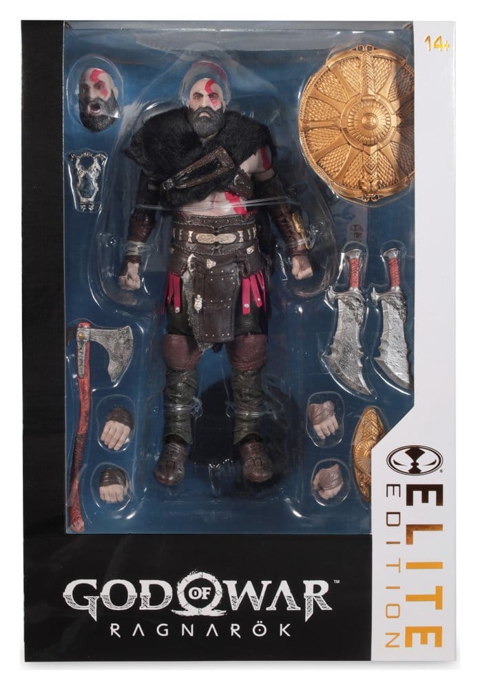 God of War Ragnarok McFarlane Elite Edition Deluxe Actionfigur Kratos #18 18 cm - Preorder - ETA: 17.12.2026