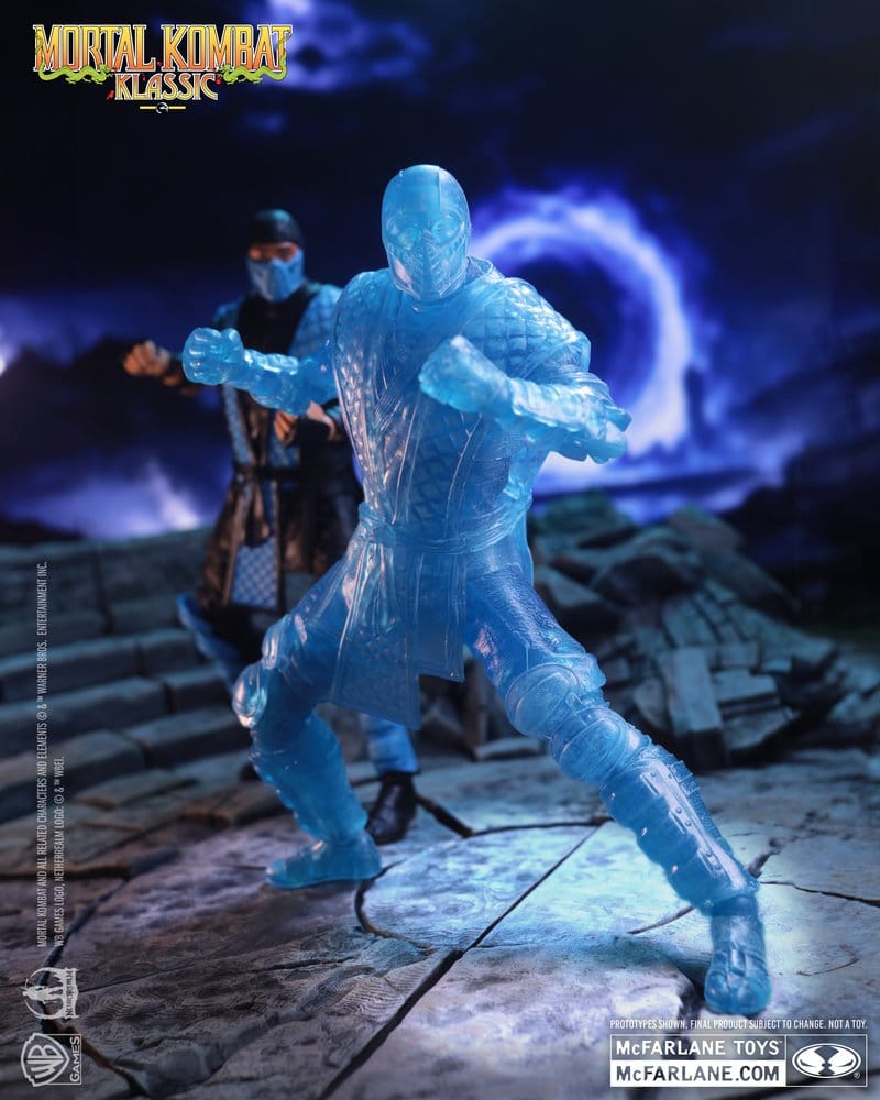 Mortal Kombat Klassic Actionfigur Sub-Zero (Ice Clone) 18 cm - Preorder - ETA: 25.09.2026