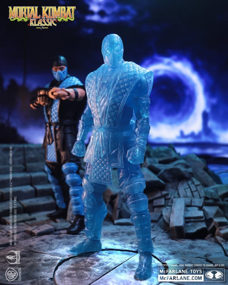 Mortal Kombat Klassic Actionfigur Sub-Zero (Ice Clone) 18 cm - Preorder - ETA: 25.09.2026