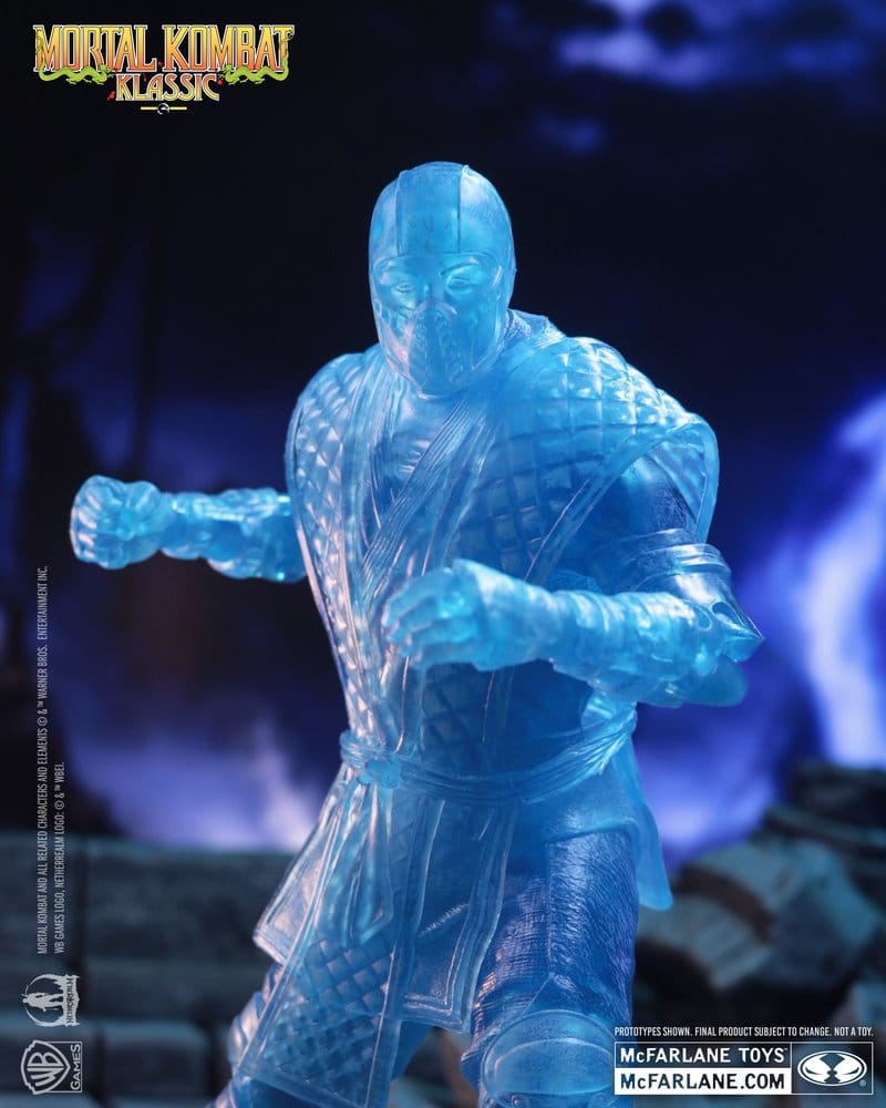 Mortal Kombat Klassic Actionfigur Sub-Zero (Ice Clone) 18 cm - Preorder - ETA: 25.09.2026