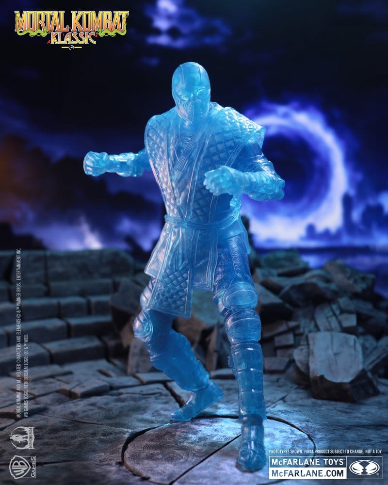 Mortal Kombat Klassic Actionfigur Sub-Zero (Ice Clone) 18 cm - Preorder - ETA: 25.09.2026
