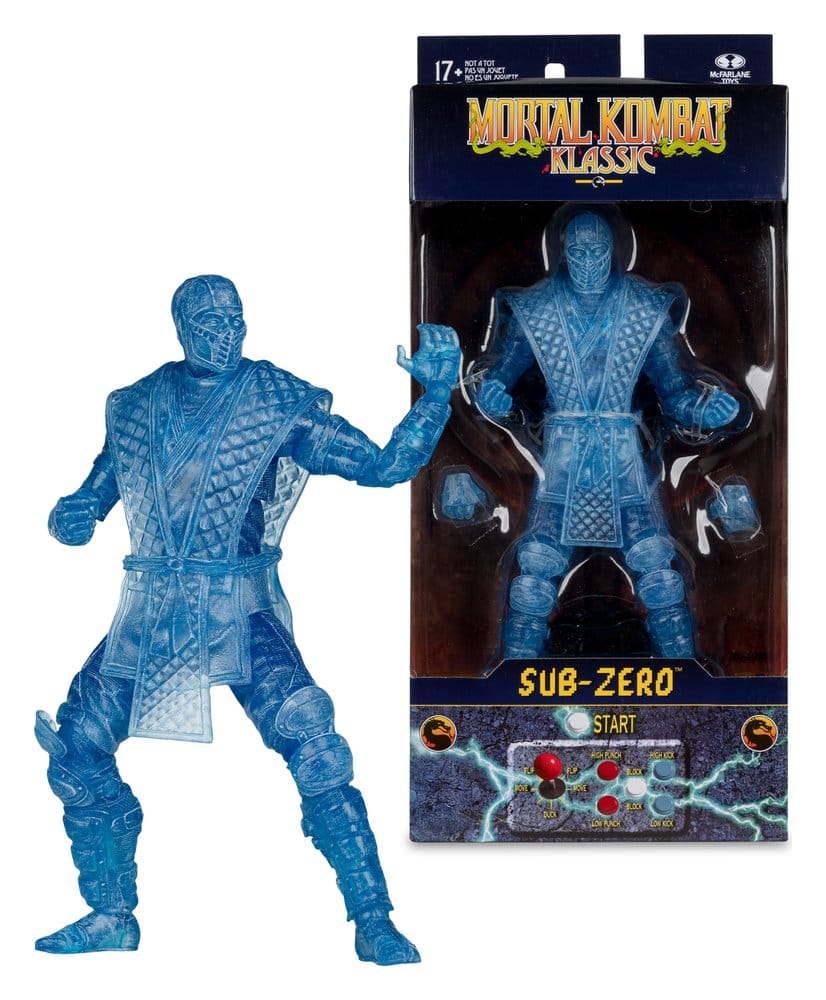 Mortal Kombat Klassic Actionfigur Sub-Zero (Ice Clone) 18 cm - Preorder - ETA: 25.09.2026