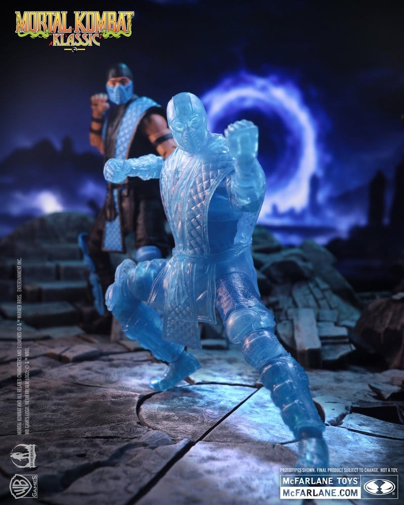 Mortal Kombat Klassic Actionfigur Sub-Zero (Ice Clone) 18 cm - Preorder - ETA: 25.09.2026