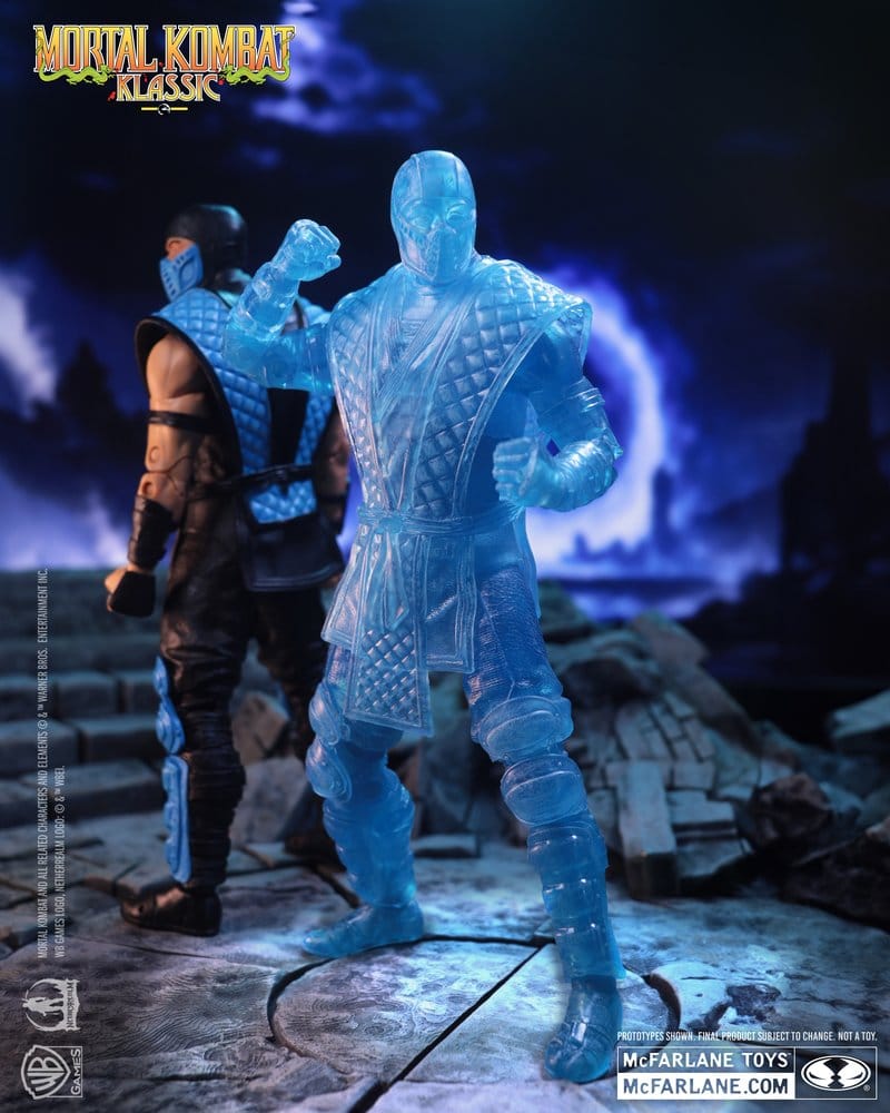 Mortal Kombat Klassic Actionfigur Sub-Zero (Ice Clone) 18 cm - Preorder - ETA: 25.09.2026
