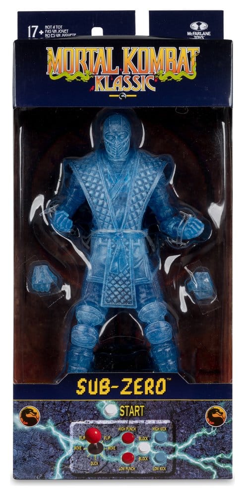 Mortal Kombat Klassic Actionfigur Sub-Zero (Ice Clone) 18 cm - Preorder - ETA: 25.09.2026