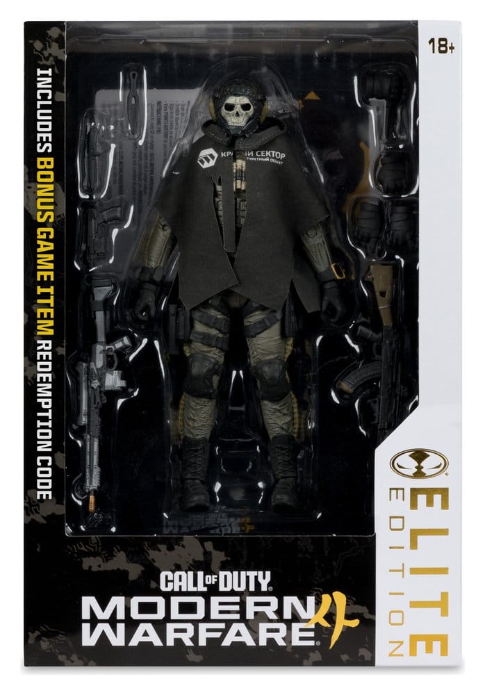 Call of Duty McFarlane Elite Edition Deluxe Actionfigur Ghost (Call of Duty: Modern Warfare 4) #19 18 cm - Preorder - ETA: 18.12.2026