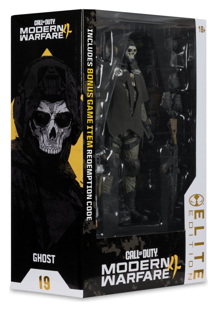 Call of Duty McFarlane Elite Edition Deluxe Actionfigur Ghost (Call of Duty: Modern Warfare 4) #19 18 cm - Preorder - ETA: 18.12.2026