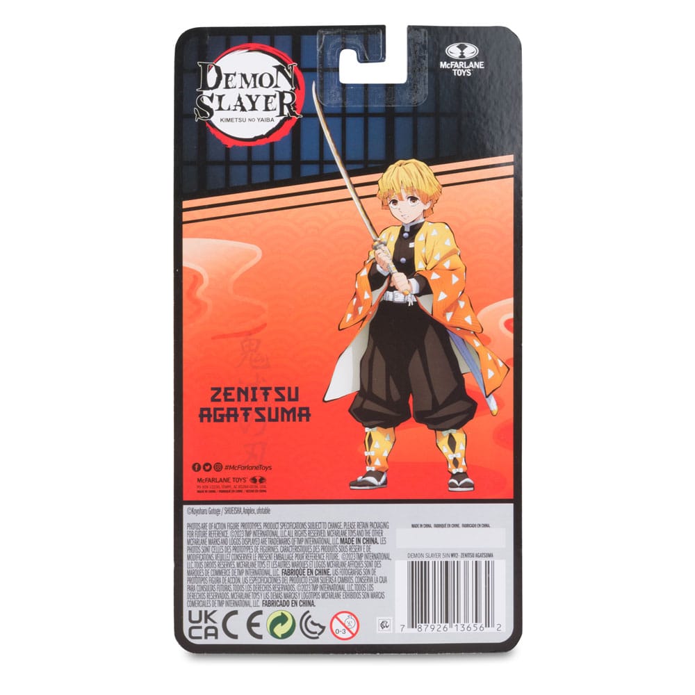 Demon Slayer: Kimetsu no Yaiba Actionfigur Zenitsu Agatsuma 13 cm - Versand: 5-7 Tage nach Bestellung