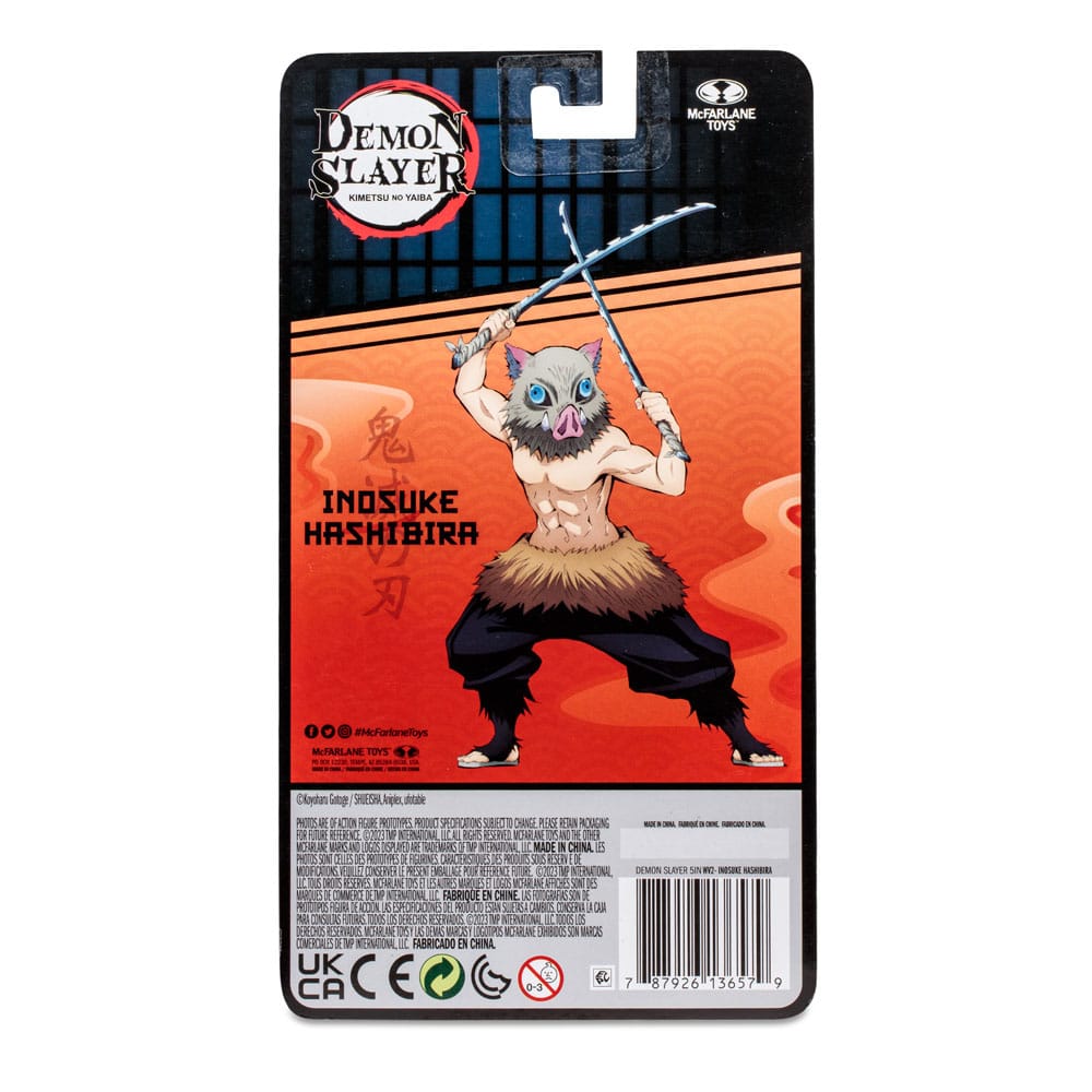 Demon Slayer: Kimetsu no Yaiba Actionfigur Hashibira Inosuke 13 cm - Versand: 5-7 Tage nach Bestellung