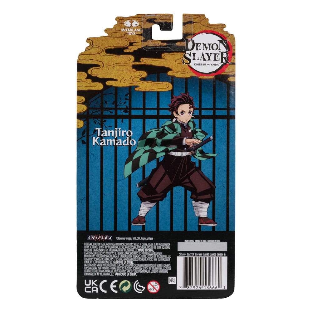 Demon Slayer: Kimetsu no Yaiba Actionfigur Tanjiro Kamado 13 cm - Versand: 5-7 Tage nach Bestellung