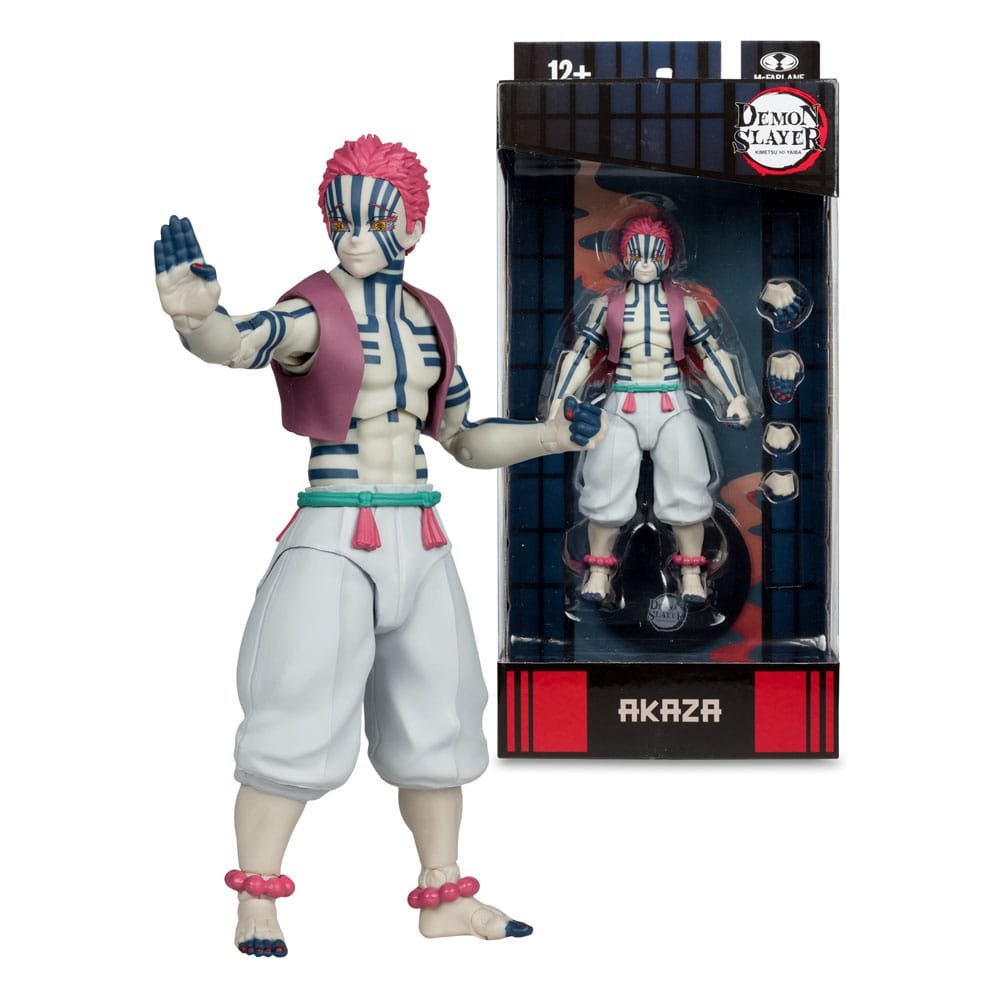 Demon Slayer: Kimetsu no Yaiba Actionfigur Akaza 18 cm - Versand: 5-7 Tage nach Bestellung