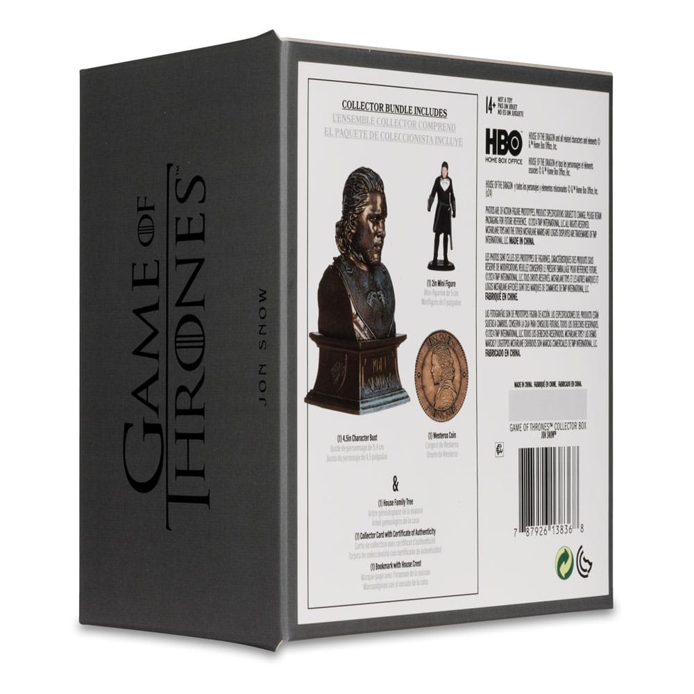Game of Thrones Collector Box Jon Snow  - Versand: 5-7 Tage nach Bestellung