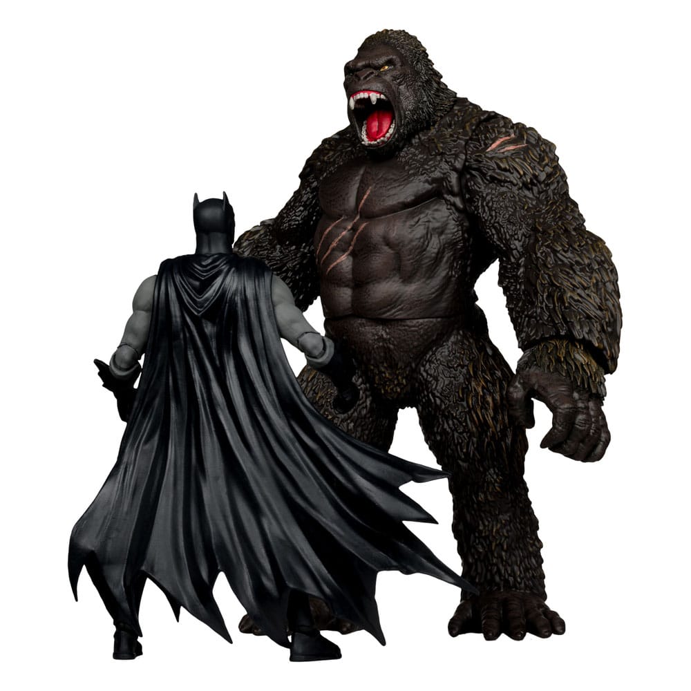 DC Justice League Monsterverse DC Multiverse Actionfiguren 2er-Pack Batman & Kong 29 cm  - Versand: 5-7 Tage nach Bestellung