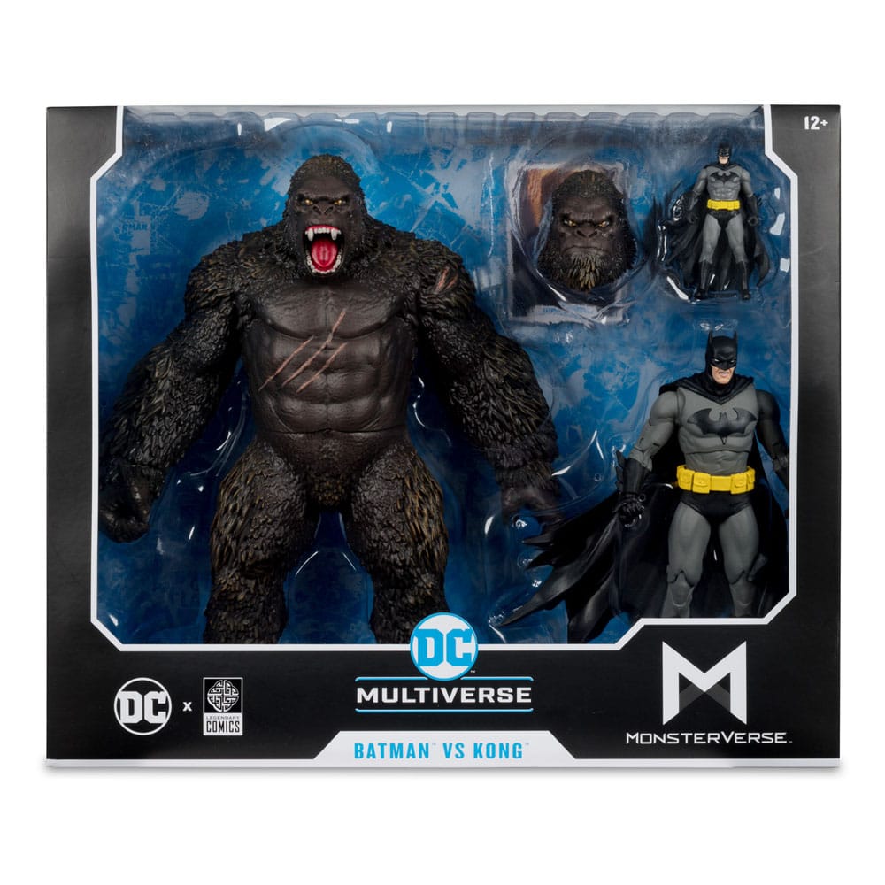 DC Justice League Monsterverse DC Multiverse Actionfiguren 2er-Pack Batman & Kong 29 cm  - Versand: 5-7 Tage nach Bestellung