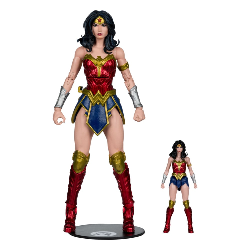 DC Justice League Monsterverse DC Multiverse Actionfiguren 2er-Pack Wonder Woman Vs. Atomic Blast Godzilla 18 cm  - Preorder - ETA: 03.11.2025