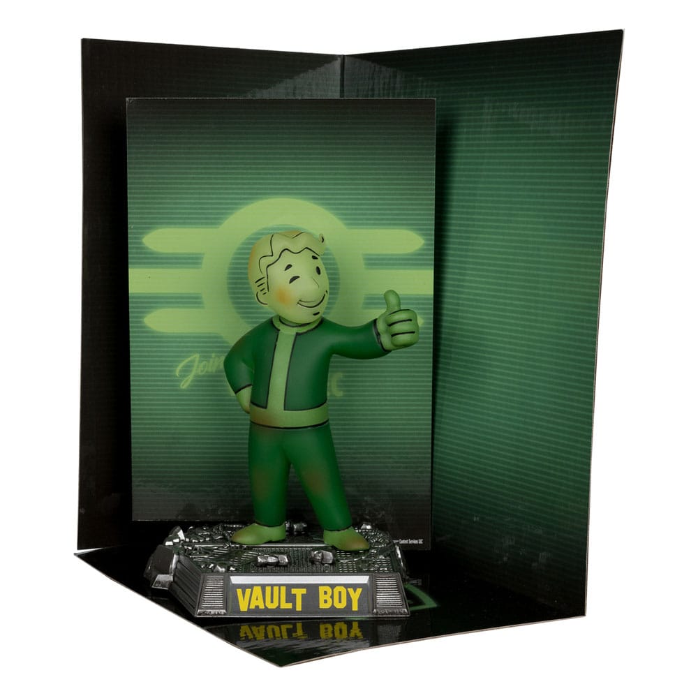 Fallout Movie Maniacs PVC Statue Vault Boy 13 cm - Versand: 5-7 Tage nach Bestellung