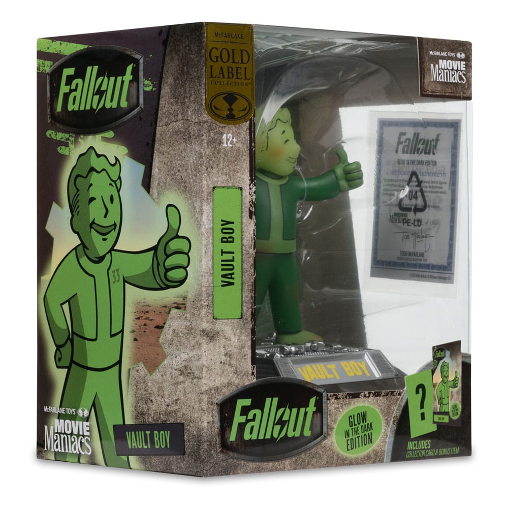 Fallout Movie Maniacs PVC Statue Vault Boy 13 cm - Versand: 5-7 Tage nach Bestellung