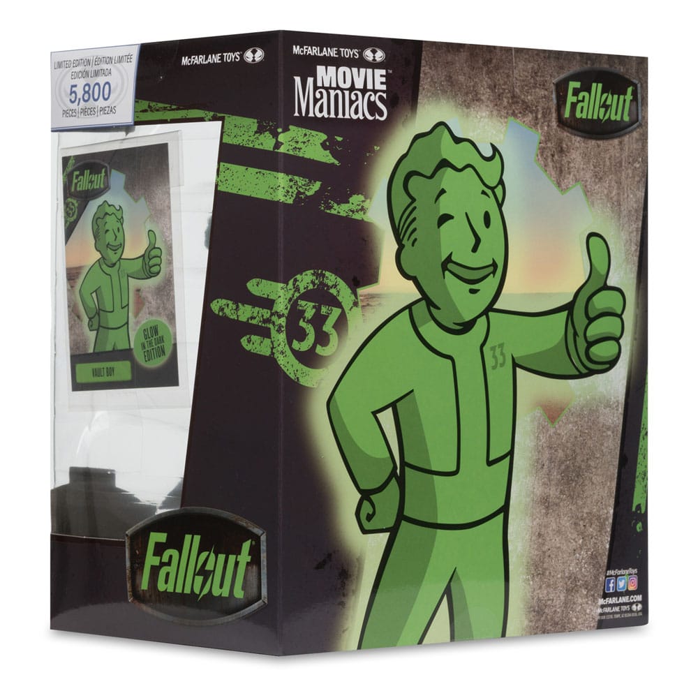 Fallout Movie Maniacs PVC Statue Vault Boy 13 cm - Versand: 5-7 Tage nach Bestellung