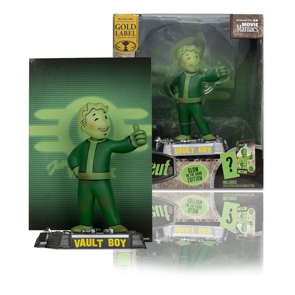 Fallout Movie Maniacs PVC Statue Vault Boy 13 cm - Versand: 5-7 Tage nach Bestellung