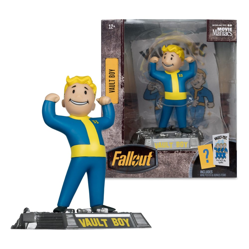 Fallout Movie Maniacs Actionfigur Vault Boy Version 1 14 cm - Preorder - ETA: 25.11.2025