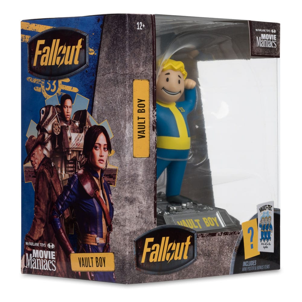 Fallout Movie Maniacs Actionfigur Vault Boy Version 1 14 cm - Preorder - ETA: 25.11.2025