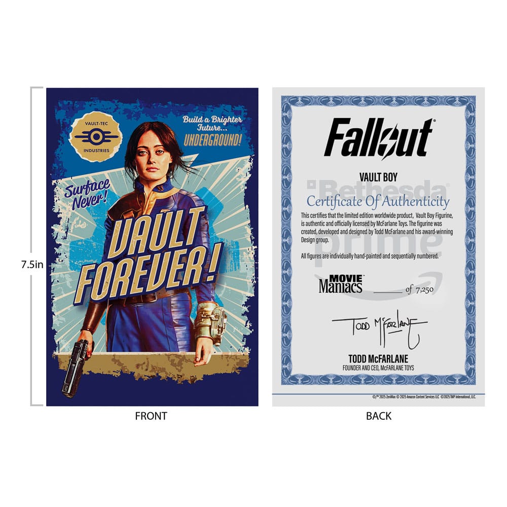 Fallout Movie Maniacs Actionfigur Vault Boy Version 2 14 cm - Preorder - ETA: 25.11.2025