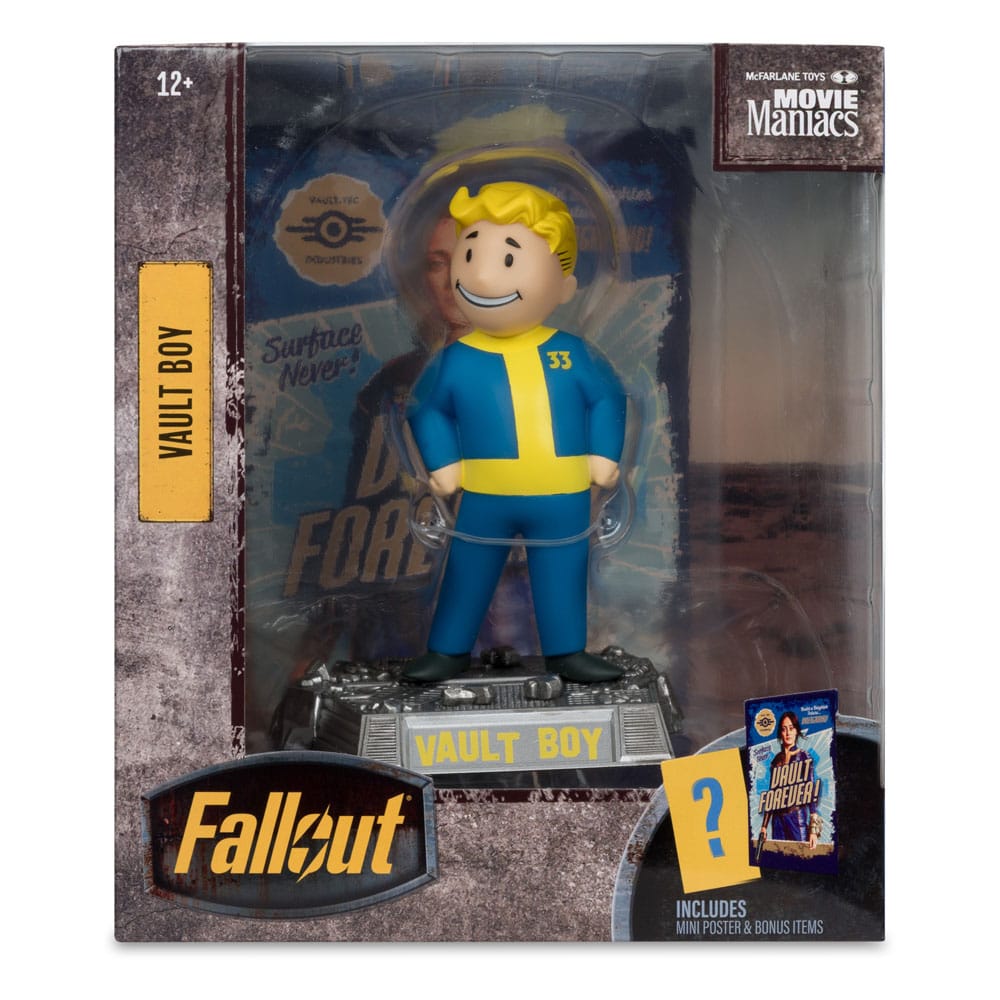 Fallout Movie Maniacs Actionfigur Vault Boy Version 2 14 cm - Preorder - ETA: 25.11.2025