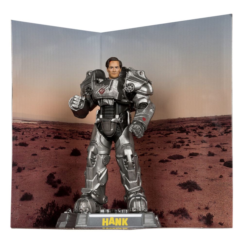 Fallout Movie Maniacs Actionfigur Hank Maclean (Season 2) (Red Platinum Edition) 17 cm - Preorder - ETA: 25.11.2025