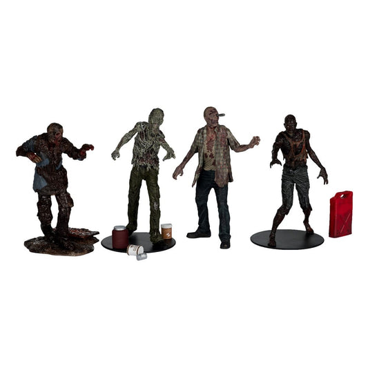 The Walking Dead Actionfiguren 4er-Pack Walkers 13 cm - Versand: 5-7 Tage nach Bestellung