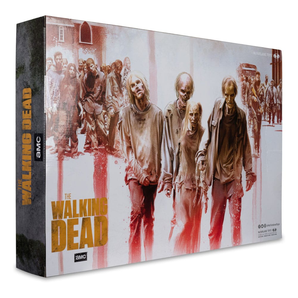 The Walking Dead Actionfiguren 4er-Pack Walkers 13 cm - Versand: 5-7 Tage nach Bestellung