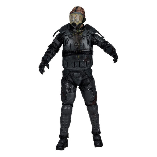 The Walking Dead Actionfigur Gas Mask Zombie (Season 4) 13 cm - Preorder - ETA: 29.10.2025