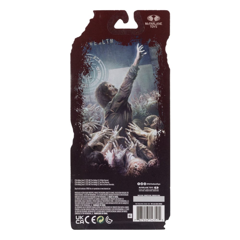 The Walking Dead Actionfigur Gas Mask Zombie (Season 4) 13 cm - Preorder - ETA: 29.10.2025