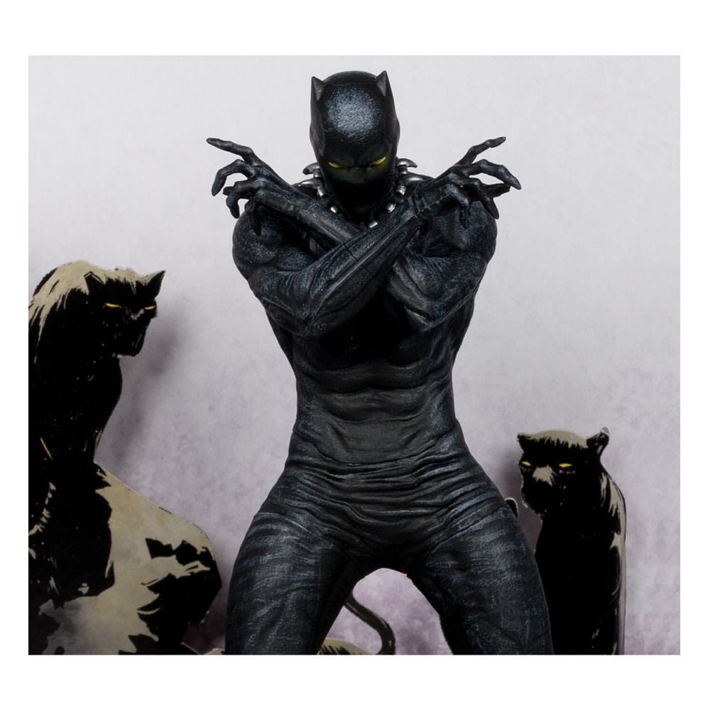 Marvel Collection PVC Statue 1/10 Black Panther (Marvel Knights #4) 17 cm - Versand: 5-7 Tage nach Bestellung