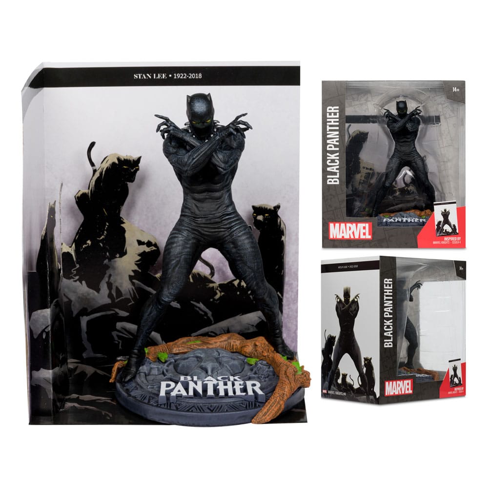 Marvel Collection PVC Statue 1/10 Black Panther (Marvel Knights #4) 17 cm - Versand: 5-7 Tage nach Bestellung