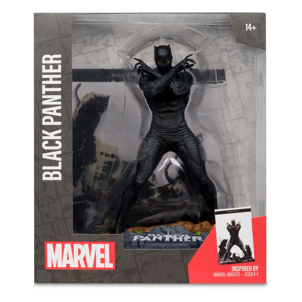 Marvel Collection PVC Statue 1/10 Black Panther (Marvel Knights #4) 17 cm - Versand: 5-7 Tage nach Bestellung