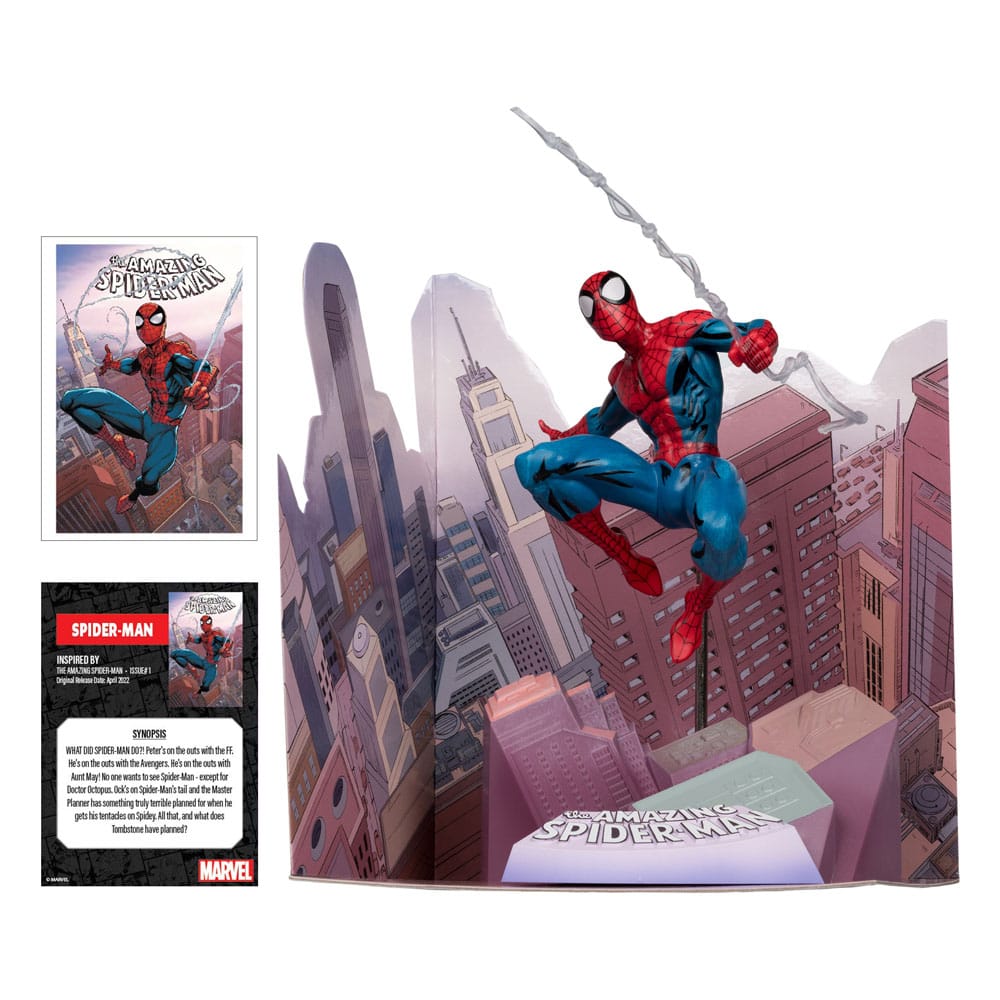 Marvel Collection PVC Statue 1/10 Spider-Man (The Amazing Spiderman #1) 17 cm - Versand: 5-7 Tage nach Bestellung