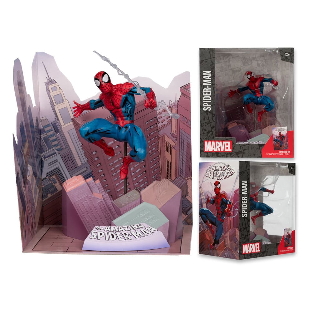 Marvel Collection PVC Statue 1/10 Spider-Man (The Amazing Spiderman #1) 17 cm - Versand: 5-7 Tage nach Bestellung
