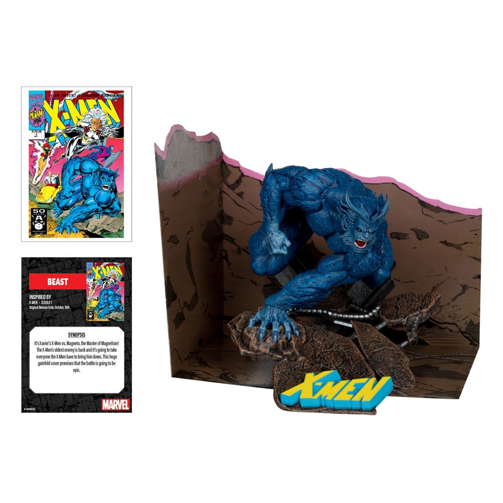 Marvel Collection PVC Statue 1/10 Beast (X-Men #1) 12 cm - Versand: 5-7 Tage nach Bestellung