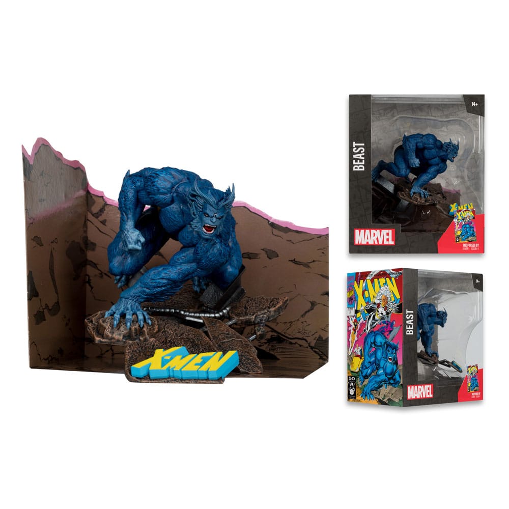 Marvel Collection PVC Statue 1/10 Beast (X-Men #1) 12 cm - Versand: 5-7 Tage nach Bestellung