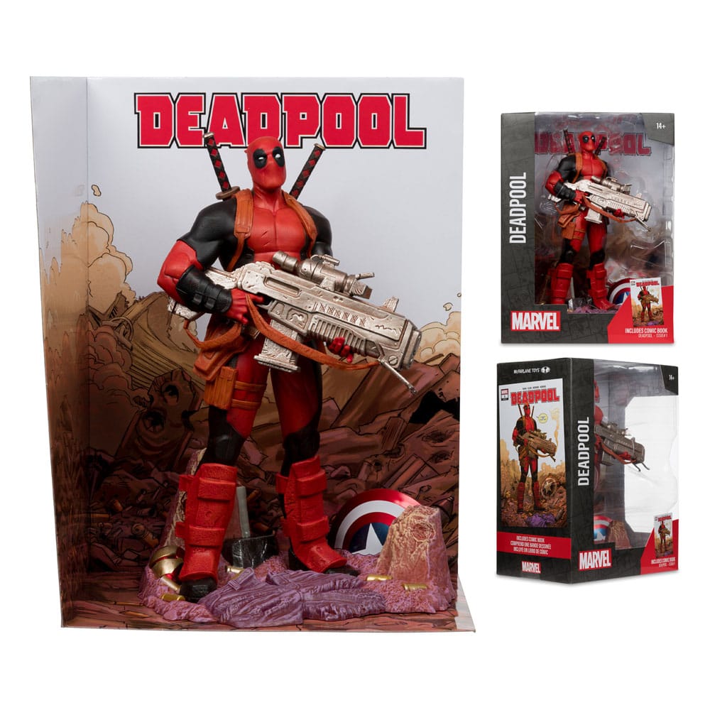 Marvel Collection PVC Statue 1/6 Deadpool (Deadpool #1) 27 cm - Versand: 7 Tage nach Bestellung