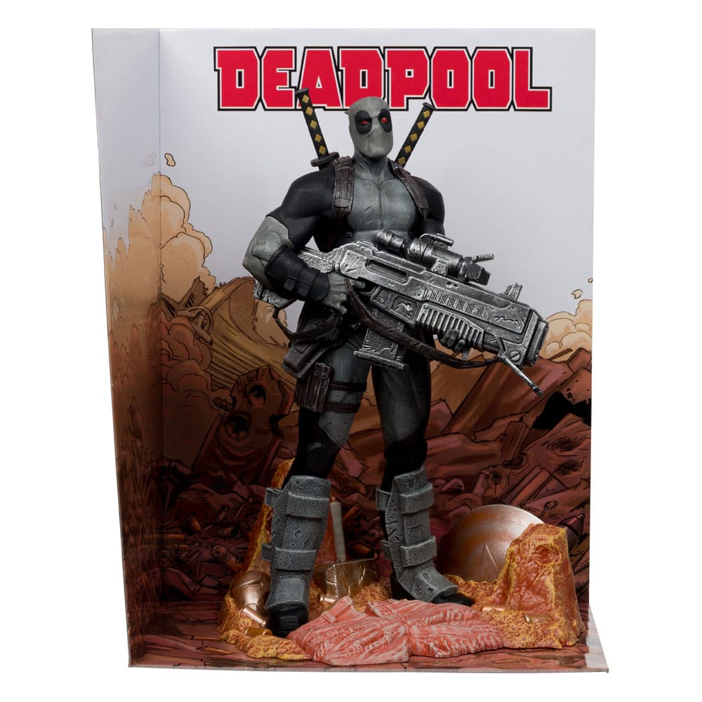 Marvel Collection PVC Statue 1/6 Deadpool (Deadpool #1)(Grey Suit Chase) 27 cm - Versand: 5-7 Tage nach Bestellung