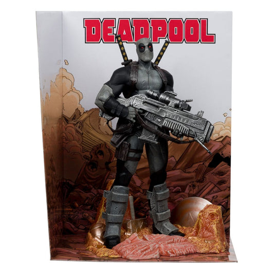 Marvel Collection PVC Statue 1/6 Deadpool (Deadpool #1)(Grey Suit Chase) 27 cm - Versand: 5-7 Tage nach Bestellung