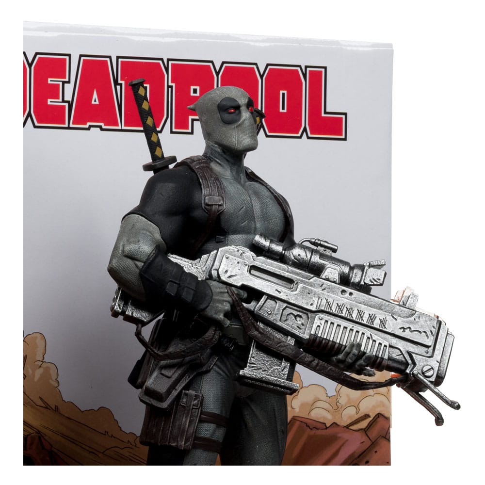 Marvel Collection PVC Statue 1/6 Deadpool (Deadpool #1)(Grey Suit Chase) 27 cm - Versand: 5-7 Tage nach Bestellung