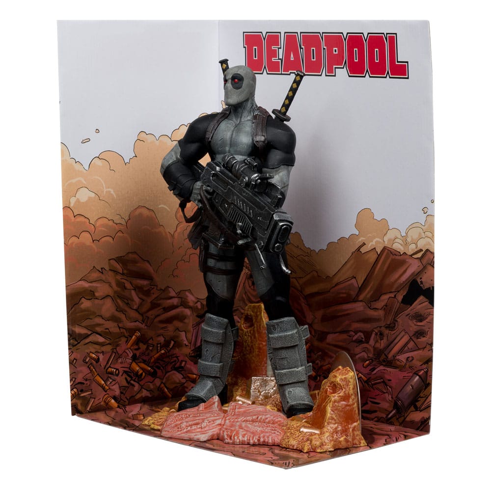 Marvel Collection PVC Statue 1/6 Deadpool (Deadpool #1)(Grey Suit Chase) 27 cm - Versand: 5-7 Tage nach Bestellung