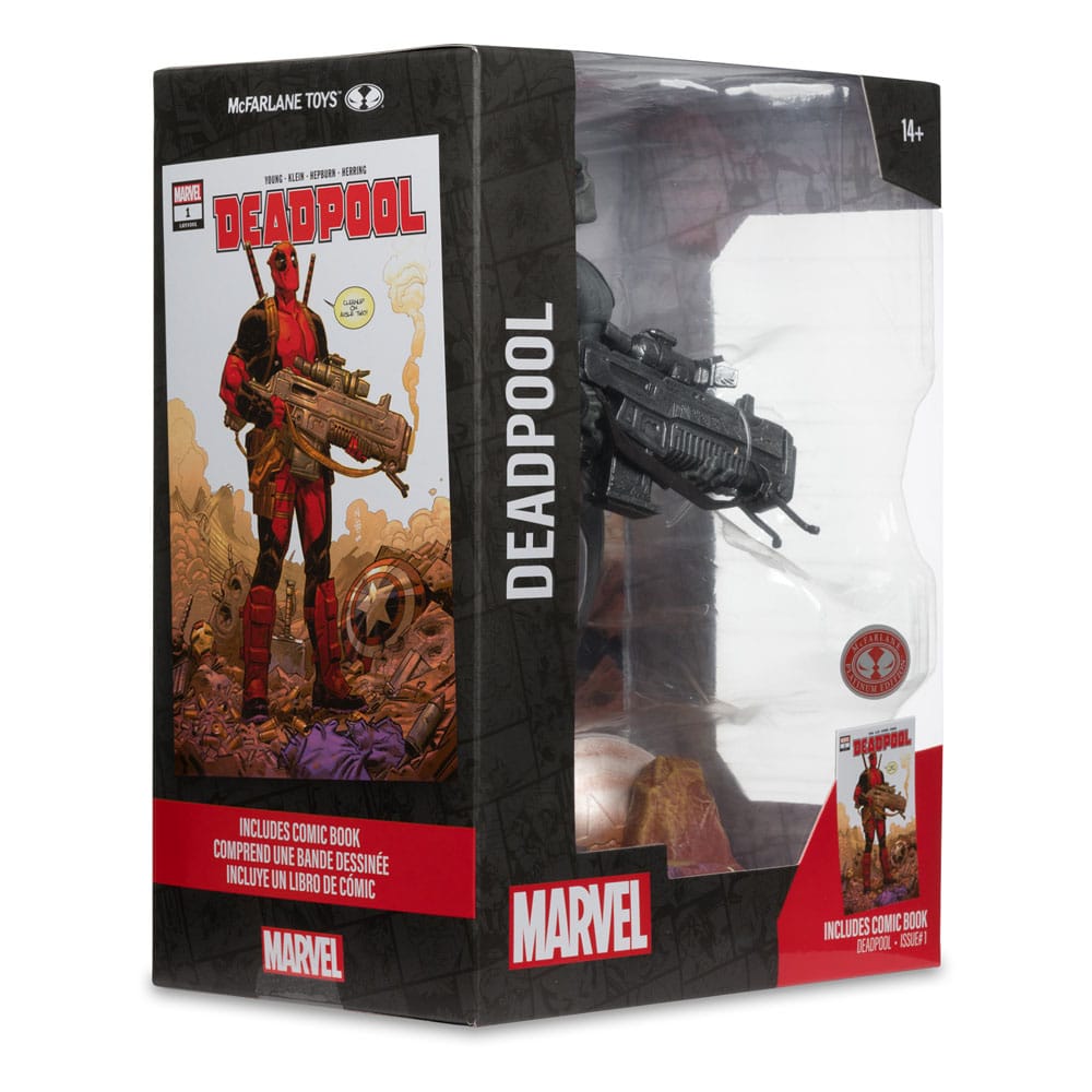Marvel Collection PVC Statue 1/6 Deadpool (Deadpool #1)(Grey Suit Chase) 27 cm - Versand: 5-7 Tage nach Bestellung