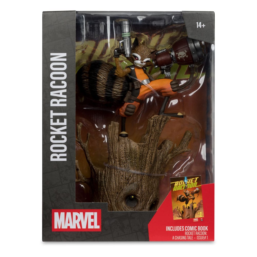Marvel Collection PVC Statue 1/6 Rocket Racoon (Rocket Racoon: A Chasing Tale #1) 18 cm - Preorder - ETA: 25.11.2025
